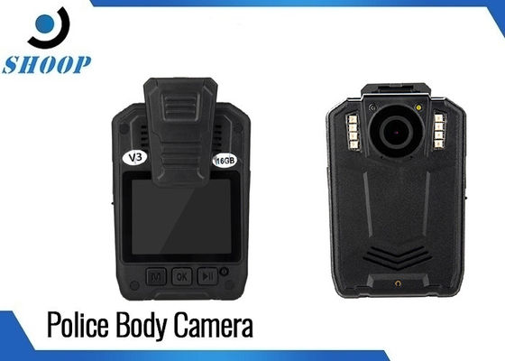 128GB F2.0 33 Megapixel Body Camera Recorder For Police Officer