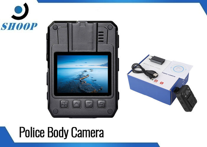 USB 2.0 1296P 4000mAh 5MP CMOS Gece Görüşü GPS ile Polis Vücut Kameraları
