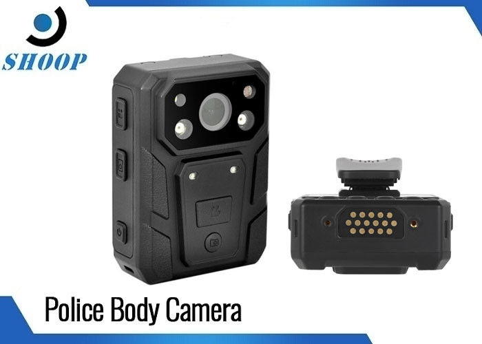 USB 2.0 1296P 4000mAh 5MP CMOS Gece Görüşü GPS ile Polis Vücut Kameraları